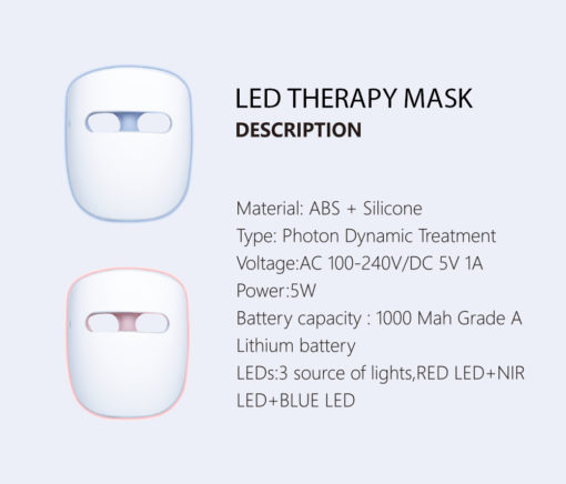 LED Beauty Light Therapy Face Masks - Image 14